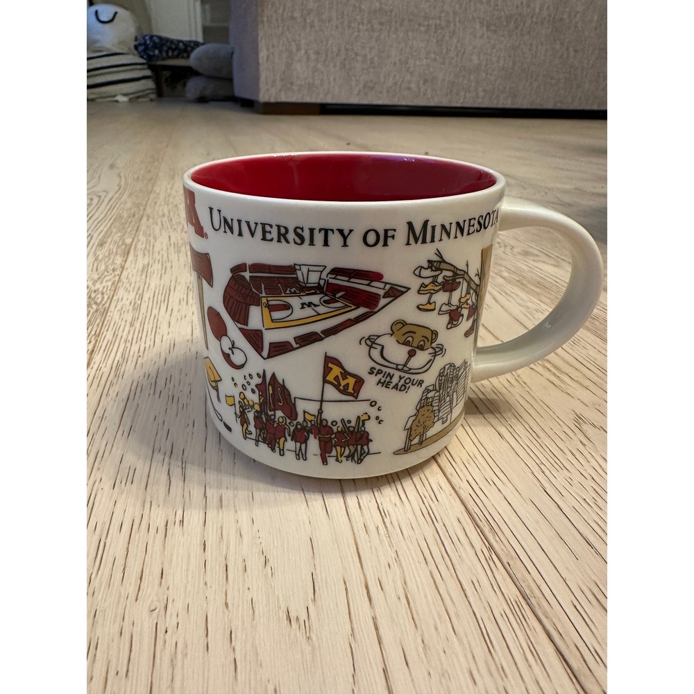Starbucks Been There Series University of Minnesota Campus Collection Mug 14oz
